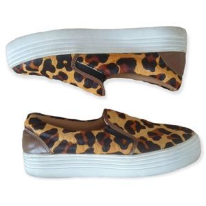 Balaia Leapord Print Platform Sneakers - Made in Brazil